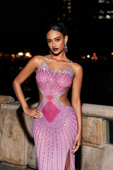 Deborah Crystal Cutout Maxi Dress | Dress In Beauty