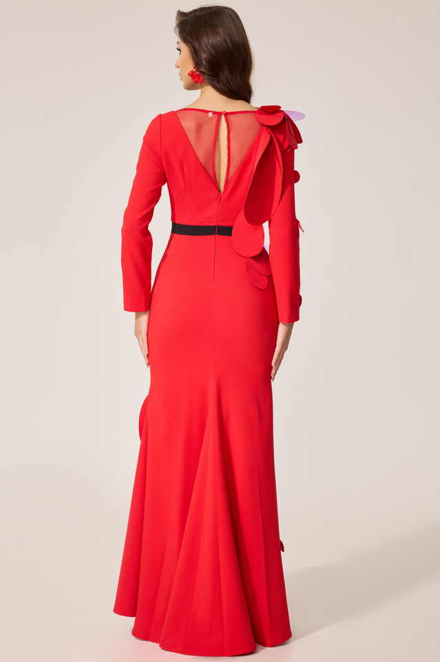 Farein Applique Detail Gown | Dress In Beauty