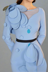 Farein Applique Detail Gown | Dress In Beauty