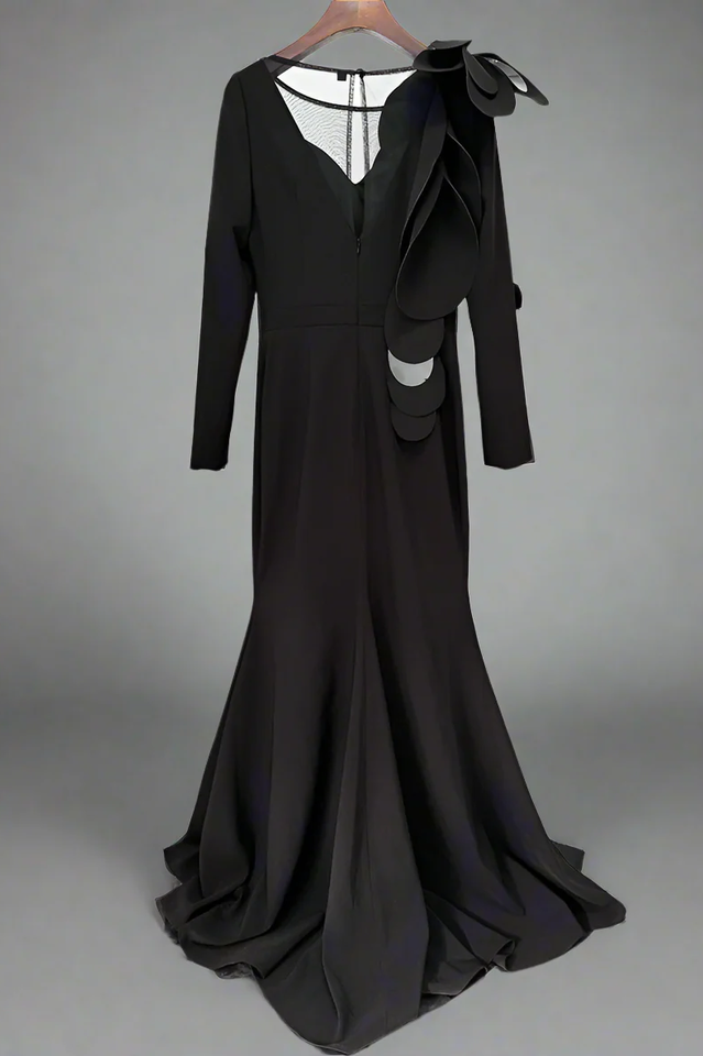 Farein Applique Detail Gown | Dress In Beauty