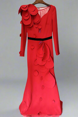 Farein Applique Detail Gown | Dress In Beauty