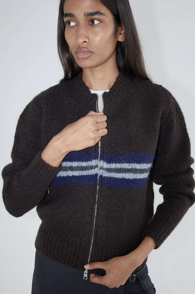 Paloma Wool Striped Zip Knitwear | Dress In Beauty