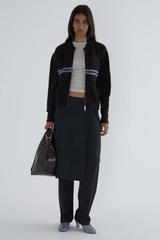 Paloma Wool Striped Zip Knitwear | Dress In Beauty