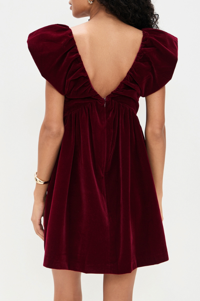 Endless Rose Velvet Bow Mini Dress | Dress In Beauty