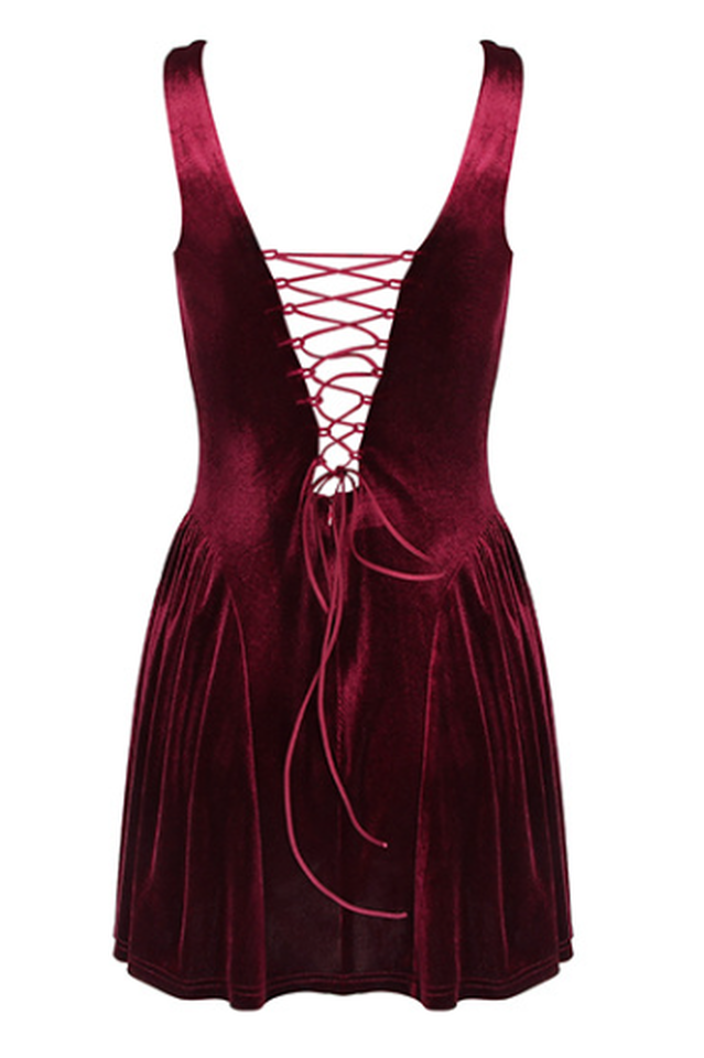 Midnight In Paris Velvet Mini Dress | Dress In Beauty