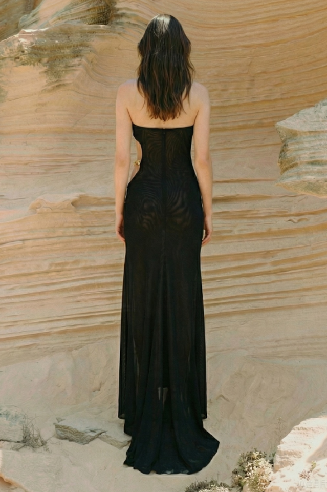 One Shoulder Draped Maxi Dress | Dress In Beauty