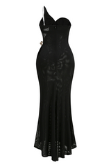 One Shoulder Draped Maxi Dress | Dress In Beauty