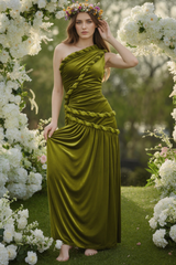 Agrippa One Shoulder Split Maxi Dress | Dress In Beauty