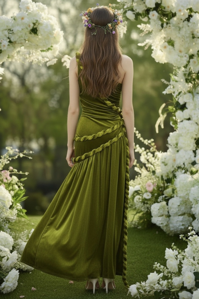 Agrippa One Shoulder Split Maxi Dress | Dress In Beauty
