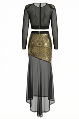 Sequin Mesh Mimicry Set | Dress In Beauty