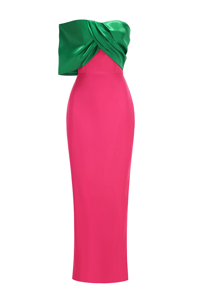 One shoulder Column Maxi Dress | Dress In Beauty