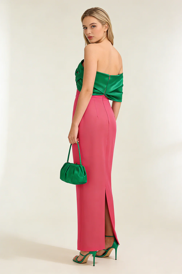 One shoulder Column Maxi Dress | Dress In Beauty