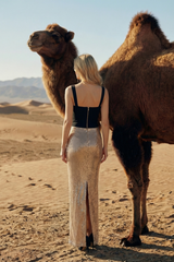Syvion Sequin Split Maxi Dress | Dress In Beauty
