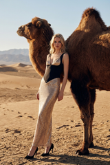 Syvion Sequin Split Maxi Dress | Dress In Beauty