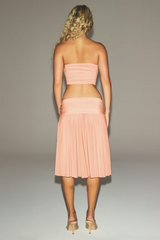 SKIMS Milky Sheer Midi Skirt | Dress In Beauty