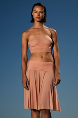 SKIMS Milky Sheer Midi Skirt | Dress In Beauty