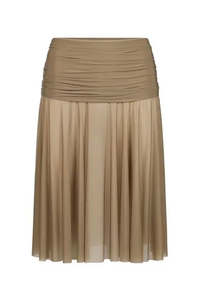 SKIMS Milky Sheer Midi Skirt | Dress In Beauty