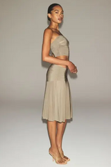 SKIMS Milky Sheer Midi Skirt | Dress In Beauty