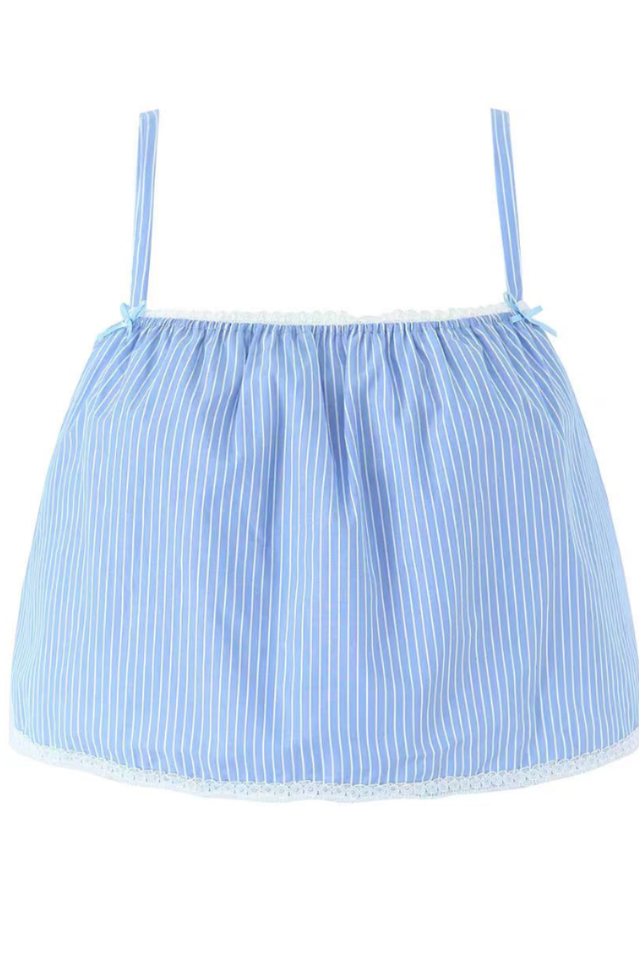 Helsa Pinstripe Poplin Oversized Shirt | Dress In Beauty