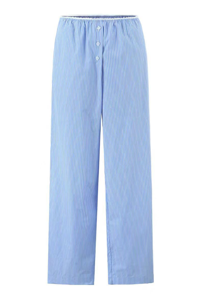 Helsa Pinstripe Poplin Oversized Shirt | Dress In Beauty