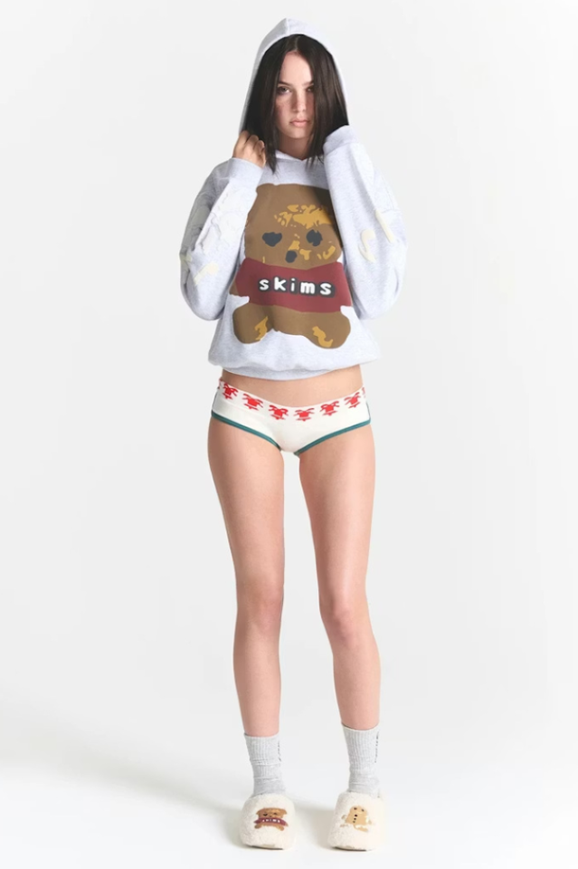 Skims X Cpfm Cotton Fleece Classic Hoodie | Dress In Beauty