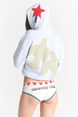 Skims X Cpfm Cotton Fleece Classic Hoodie | Dress In Beauty