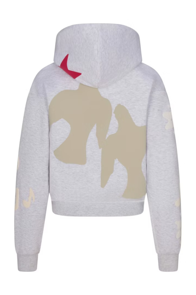 Skims X Cpfm Cotton Fleece Classic Hoodie | Dress In Beauty