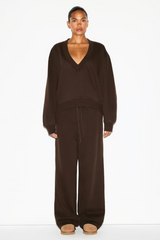 Skims Oversized V Neck Pullover | Dress In Beauty