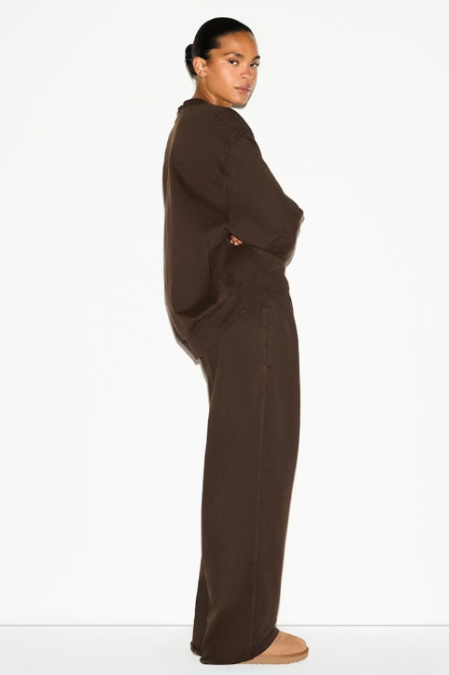 Skims Oversized V Neck Pullover | Dress In Beauty