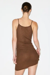Skims Sheer Knit Plunge Mini Dress | Dress In Beauty