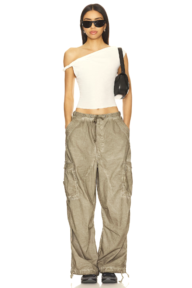 Jaded London Oil Wash Parachute Pants | Dress In Beauty