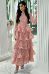 Guinevere Black Tiered Maxi Dress | Dress In Beauty