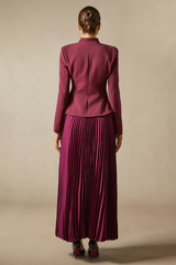 Christine Embroidery Pleated Skirt Set | Dress In Beauty