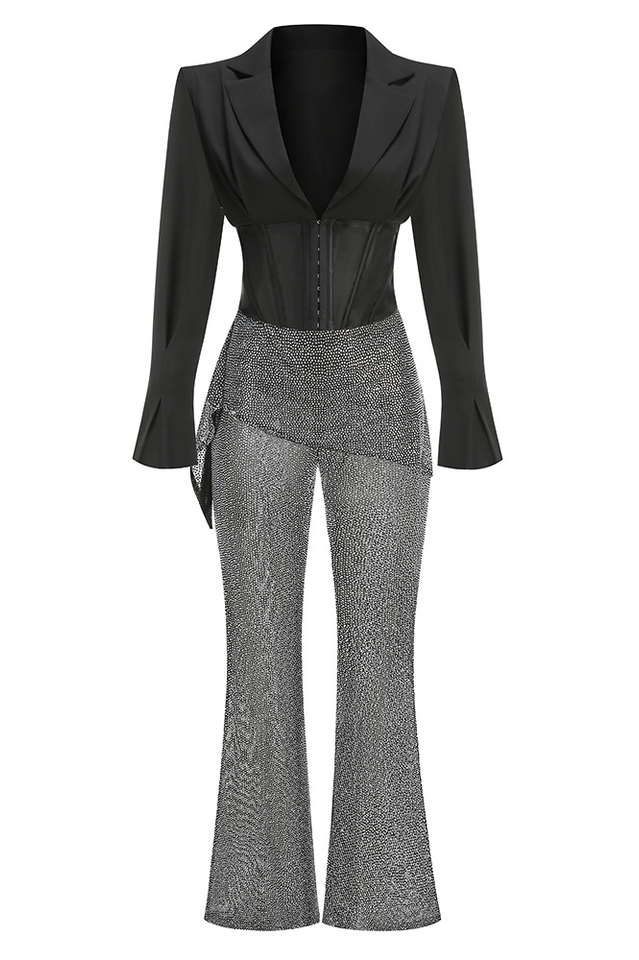 Mina Crystal Embellished Suit | Dress In Beauty