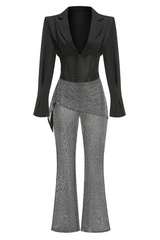 Mina Crystal Embellished Suit | Dress In Beauty