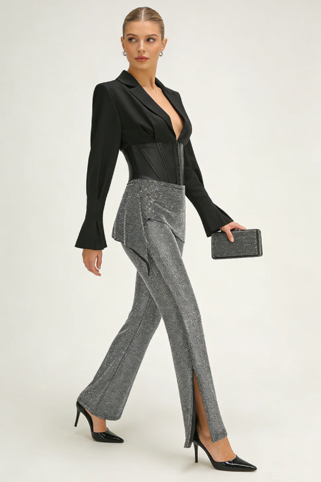 Mina Crystal Embellished Suit | Dress In Beauty