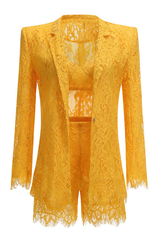 Géraldine Floral Lace Matching Set | Dress In Beauty