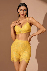 Géraldine Floral Lace Matching Set | Dress In Beauty