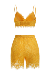 Géraldine Floral Lace Matching Set | Dress In Beauty