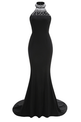 Nicoletta Halterneck Pearl Prom Maxi Dress | Dress In Beauty