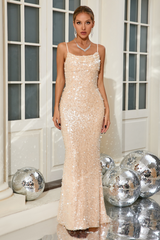 Swann Sequin Slip Maxi Dress | Dress In Beauty