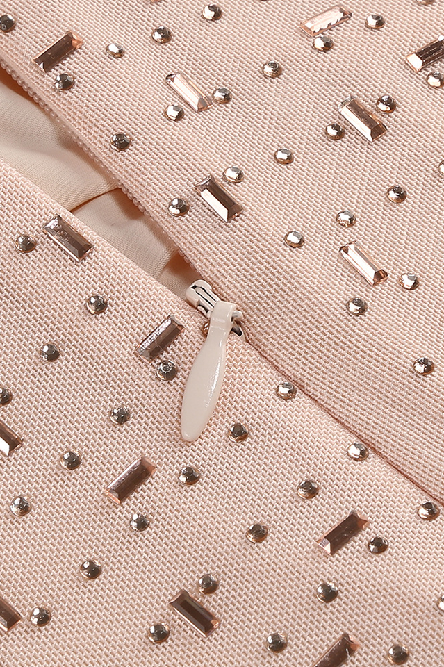 Crystal Embellished Cut Out Gown | Dress In Beauty
