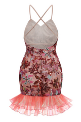Slip Sequin-Embellished Ruffled Dress | Dress In Beauty