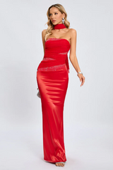 Sleeveless Mermaid Evening Maxi Dress | Dress In Beauty