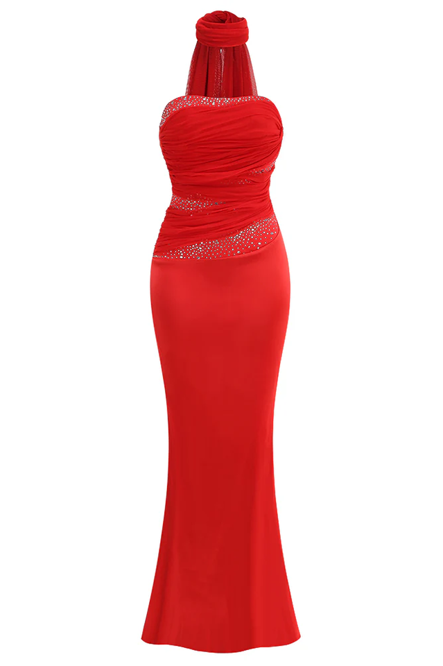 Sleeveless Mermaid Evening Maxi Dress | Dress In Beauty