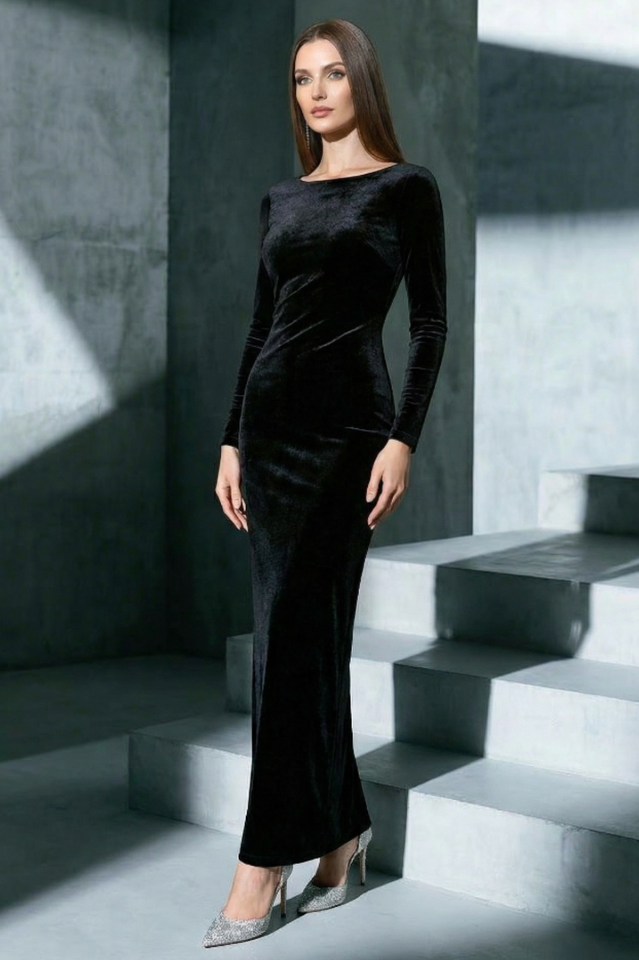 Taegan Velvet Dress | Dress In Beauty