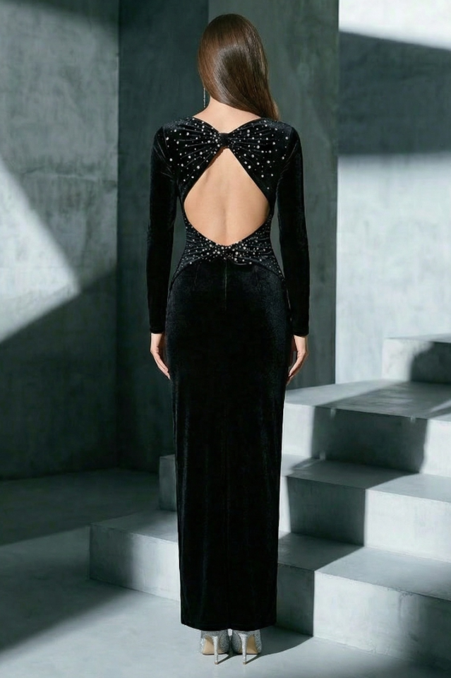 Taegan Velvet Dress | Dress In Beauty