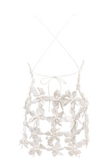 3D Appliqué Petal Mesh Dress | Dress In Beauty