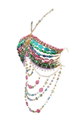 Vivien Halter Neck Beaded Bralette | Dress In Beauty