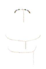 Vivien Halter Neck Beaded Bralette | Dress In Beauty